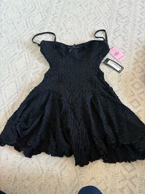 Pretty Little Things Black Mini Dress